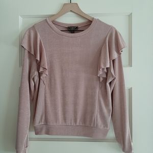~DONATED~ Lipsy | London ruffle top